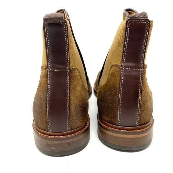 Shoe The Bear Wyatt Suede Chelsea Boots Tobacco - Picture 4 of 6